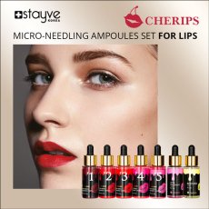 画像2: Stayve Cherips Micro-needling Ampoules Set for Lips  ステイヴ チェリップス リップ用 カラー材 (2)