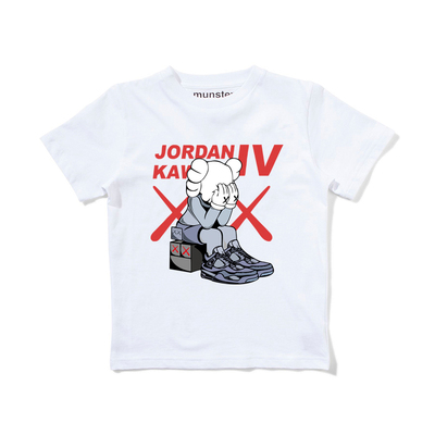 Kids Unisex Kaws Print T-shirt From kids to adults ユニセックス ...